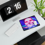 Free Your Mind Mouse Pad - Psychedelic Skull Desk Mat
