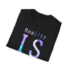 Reality Is Glitched Graphic Tee - Grunge Glitch Aesthetic Shirt