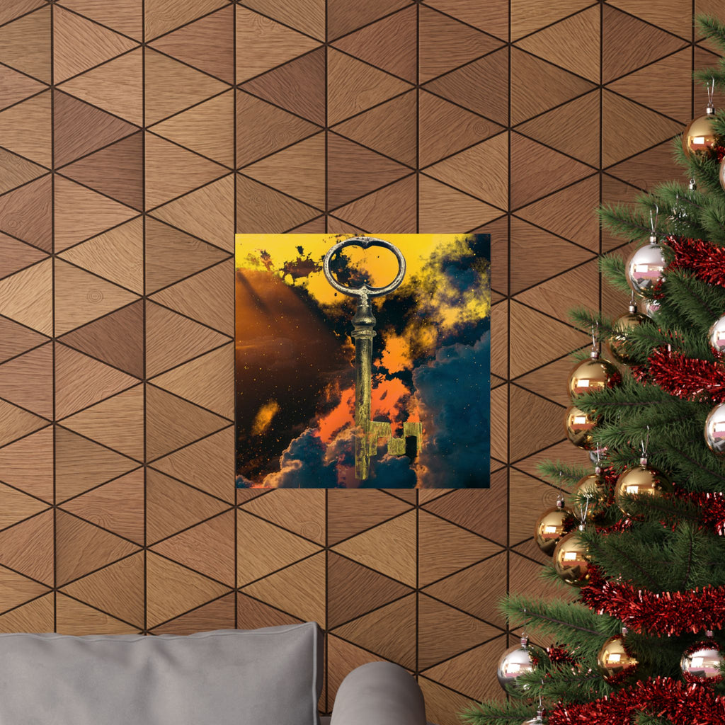 Key To The Kingdom Poster - Fantasy Mysterious Art Print