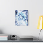 Blue Sky Dragon Canvas Wall Art - Celestial Fantasy Decor