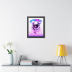 Astronaut Skeleton Skull Poster - Cosmic Space Skull Art