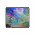 Solar Storm Desk Mat - Cosmic Flare Celestial Explosion Mouse Pad