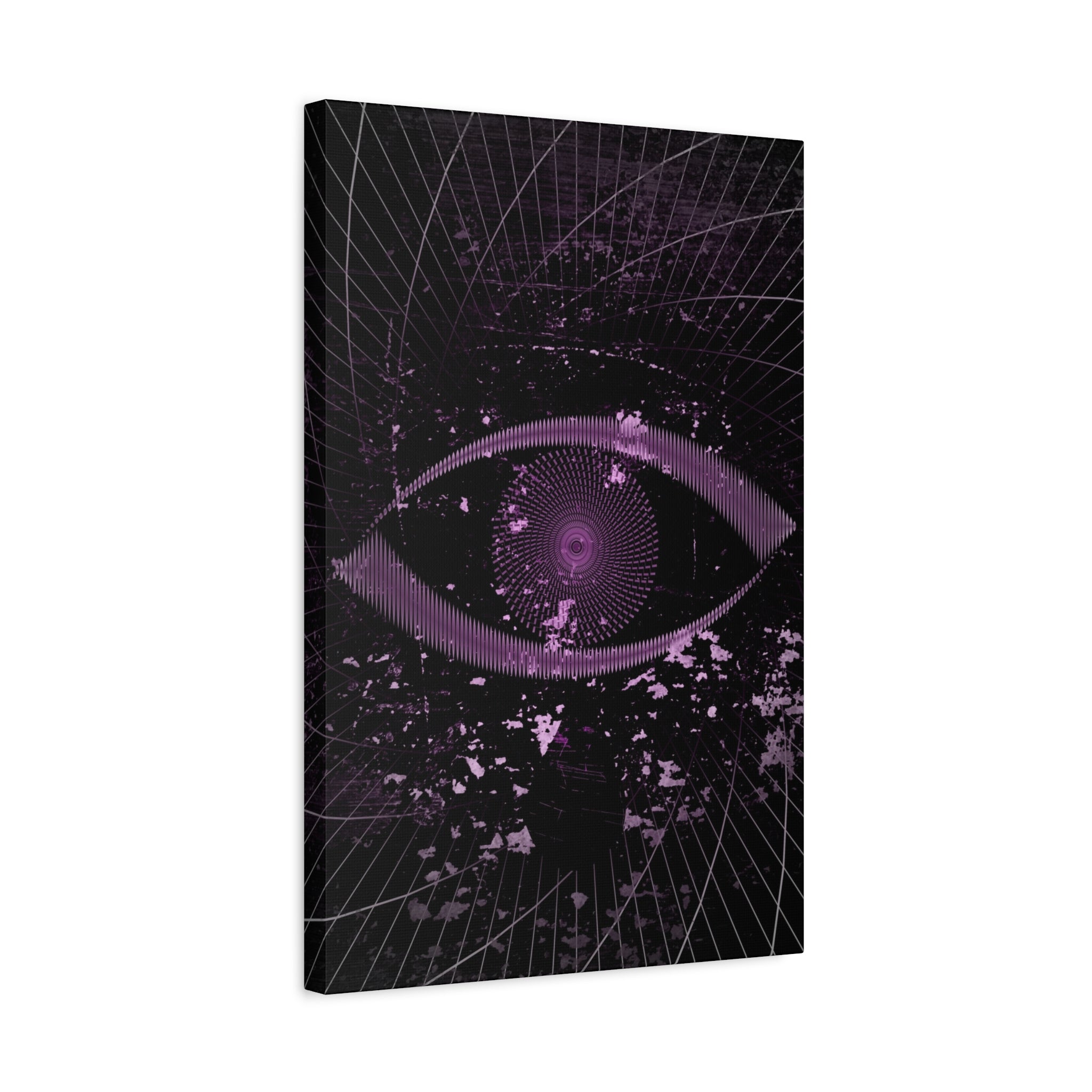 Eye of the Lost Canvas Wall Art - Surreal Dark Third-Eye Decor