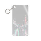 Cyberpunk Slick Street Keychain - Neon Alley Acrylic Charm