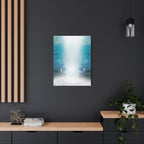 Lost Lovers Canvas Wall Art - Couple Surreal Landscape Decor