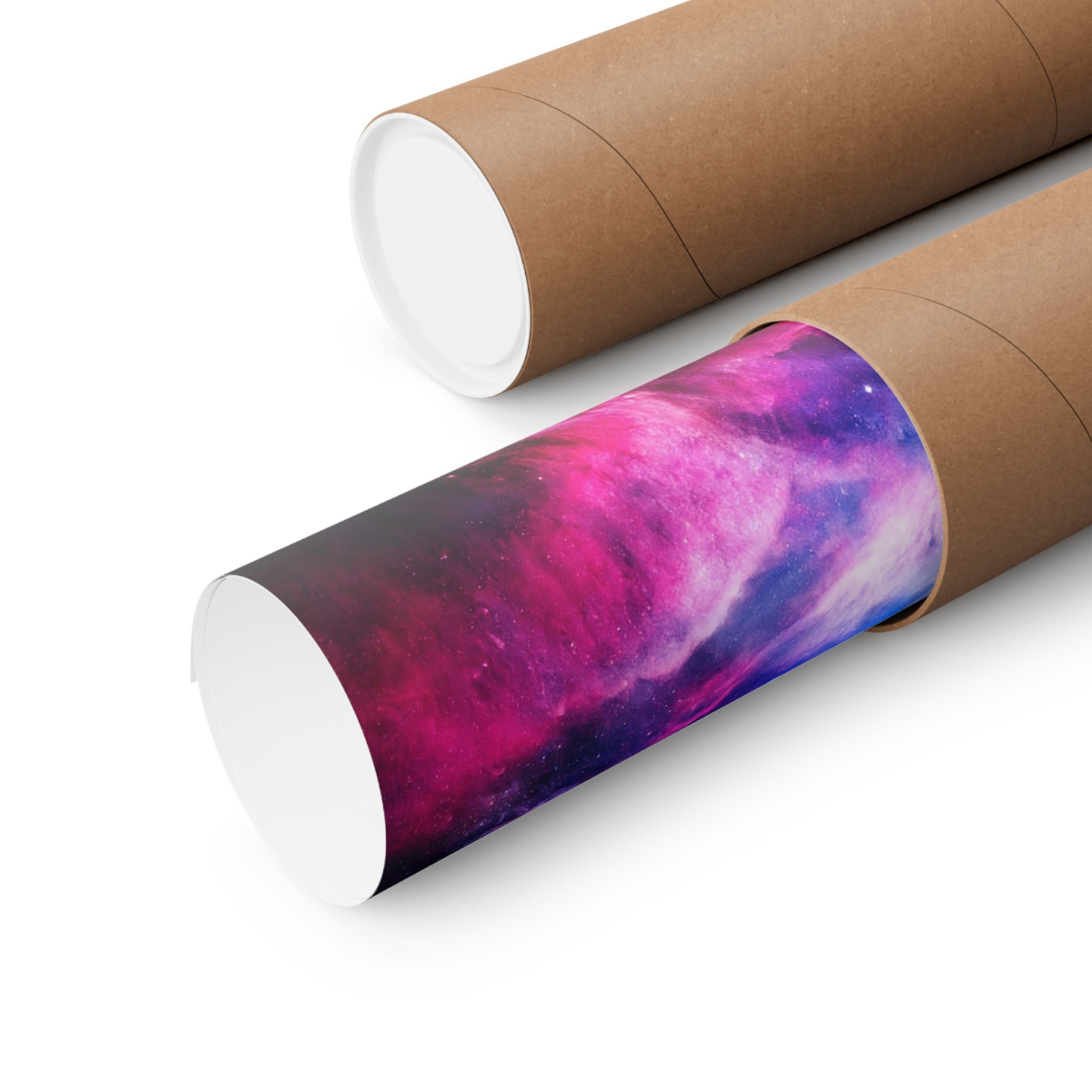 Light Nebula Poster Print - Cosmic Cloud Space Art