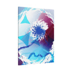 Geometry Portal Canvas Wall Art - Abstract Geometric Sci-Fi Decor