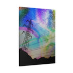 Solar Storm Canvas Wall Art - Vibrant Abstract Nebula Decor