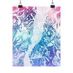 Doodles of a Lost Mind Poster - Torn Apart Doodle Art Print