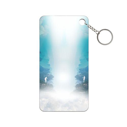 Lost Lovers Keychain - Couple Surreal Landscape Acrylic Charm