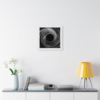 Black Hole Framed Poster - Cosmic Space Wall Art