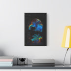 Stellar Castle Window Canvas Wall Art - Galaxy Cosmos Decor