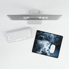 Frozen Forest Mouse Pad - Winter Landscape Desk Mat