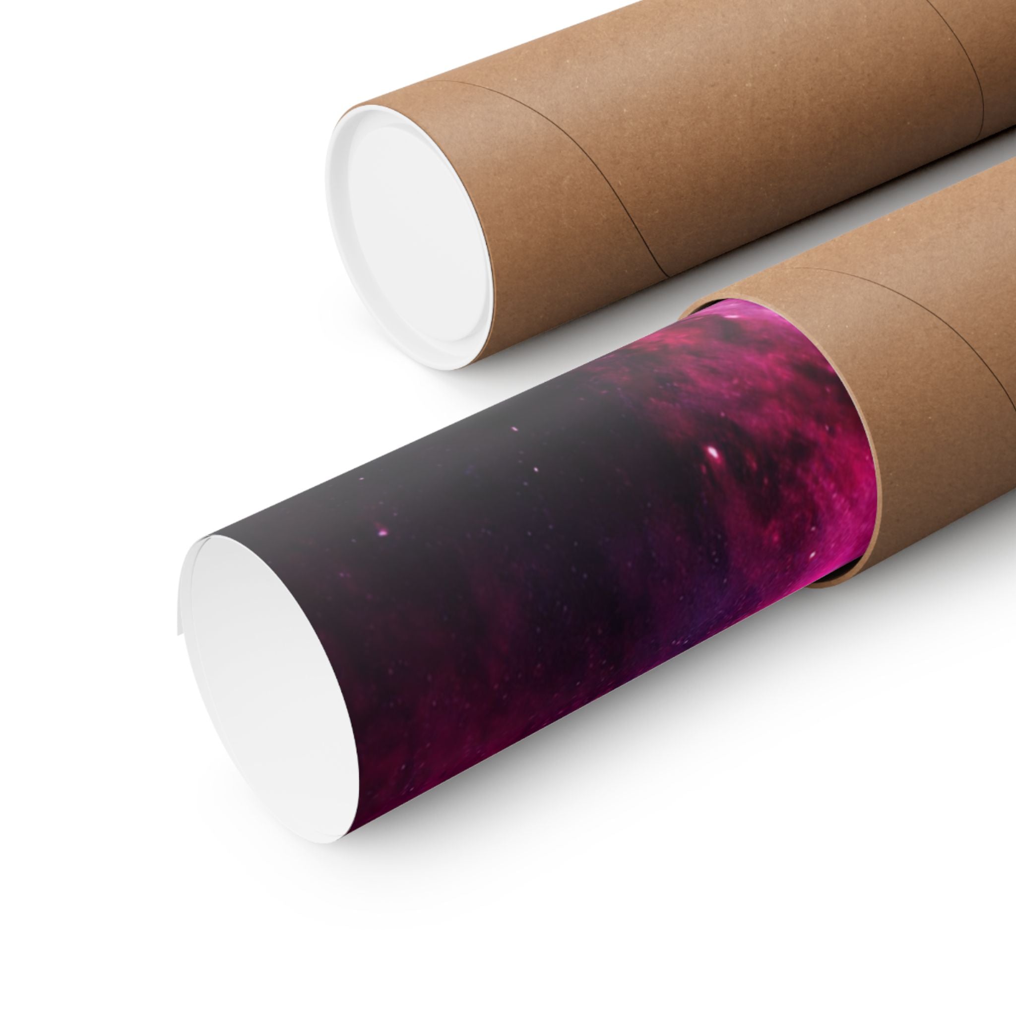 Light Nebula Poster Print - Cosmic Cloud Space Art