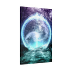 Lost Forest Magic Portal Canvas Wall Art - Mystical Fantasy Forest Decor