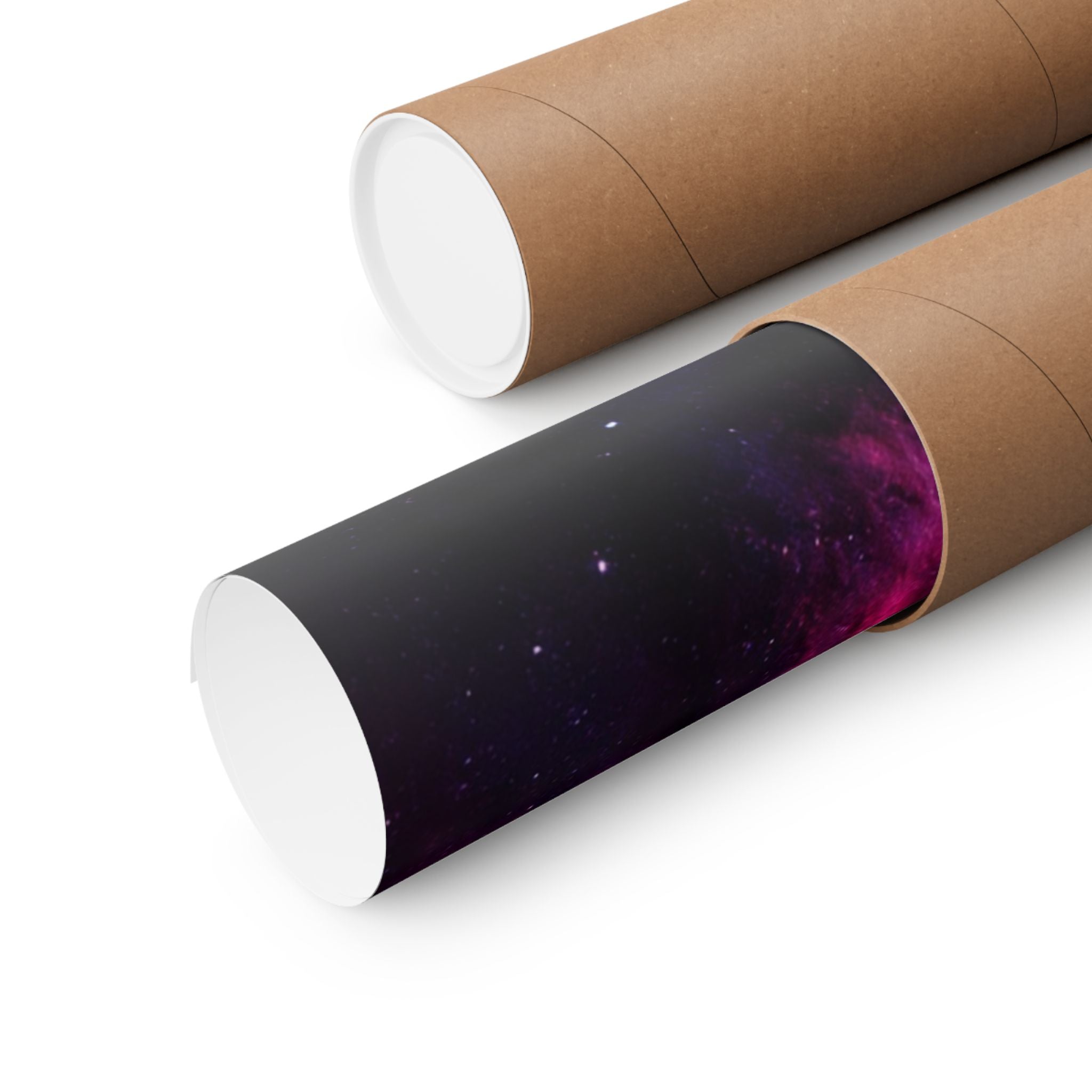 Light Nebula Poster Print - Cosmic Cloud Space Art
