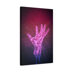Hand of the Stars Canvas Wall Art - Celestial Cosmic Fantasy Decor
