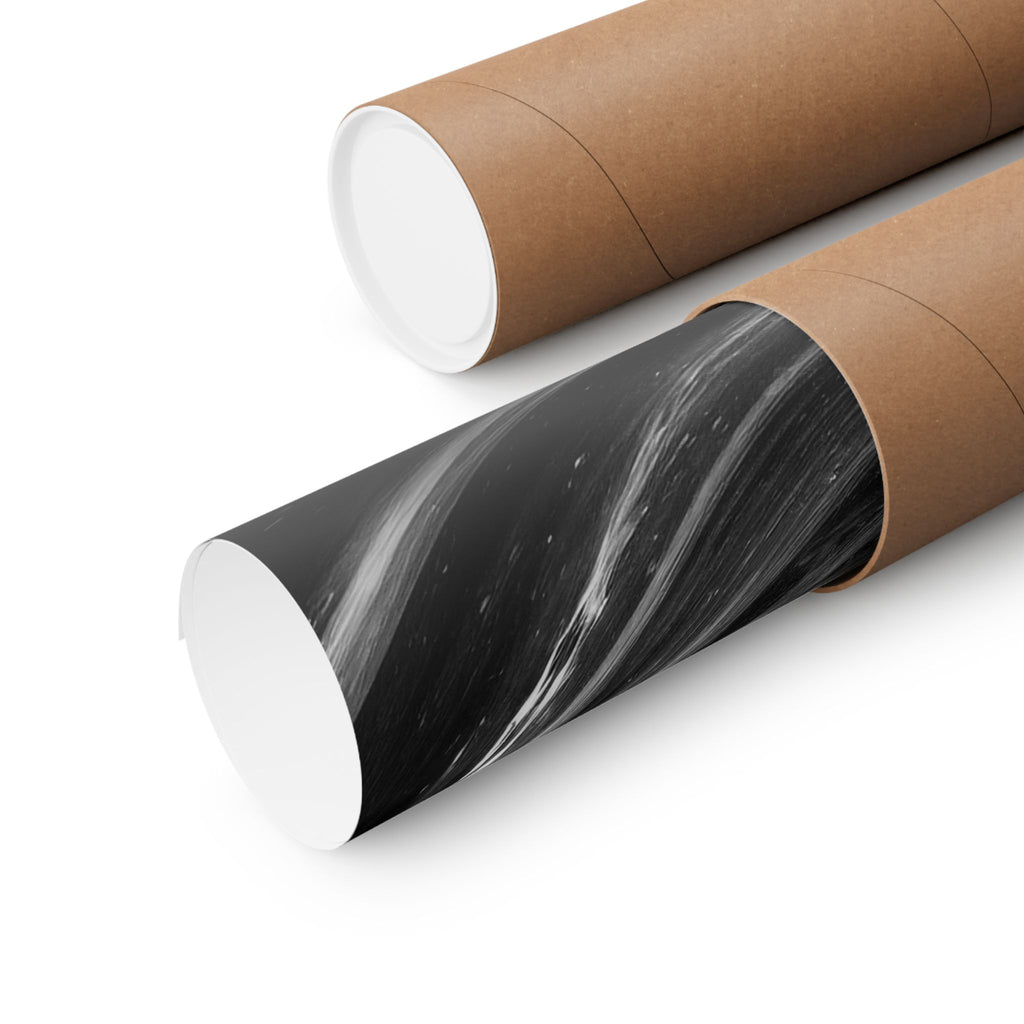 Black Hole Poster Print - Cosmic Deep Space Art