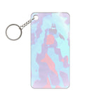 Retro Ice Cave Keychain - Glacial Aesthetic Acrylic Charm