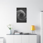 Black Hole Canvas Wall Art - Cosmic Universe Decor