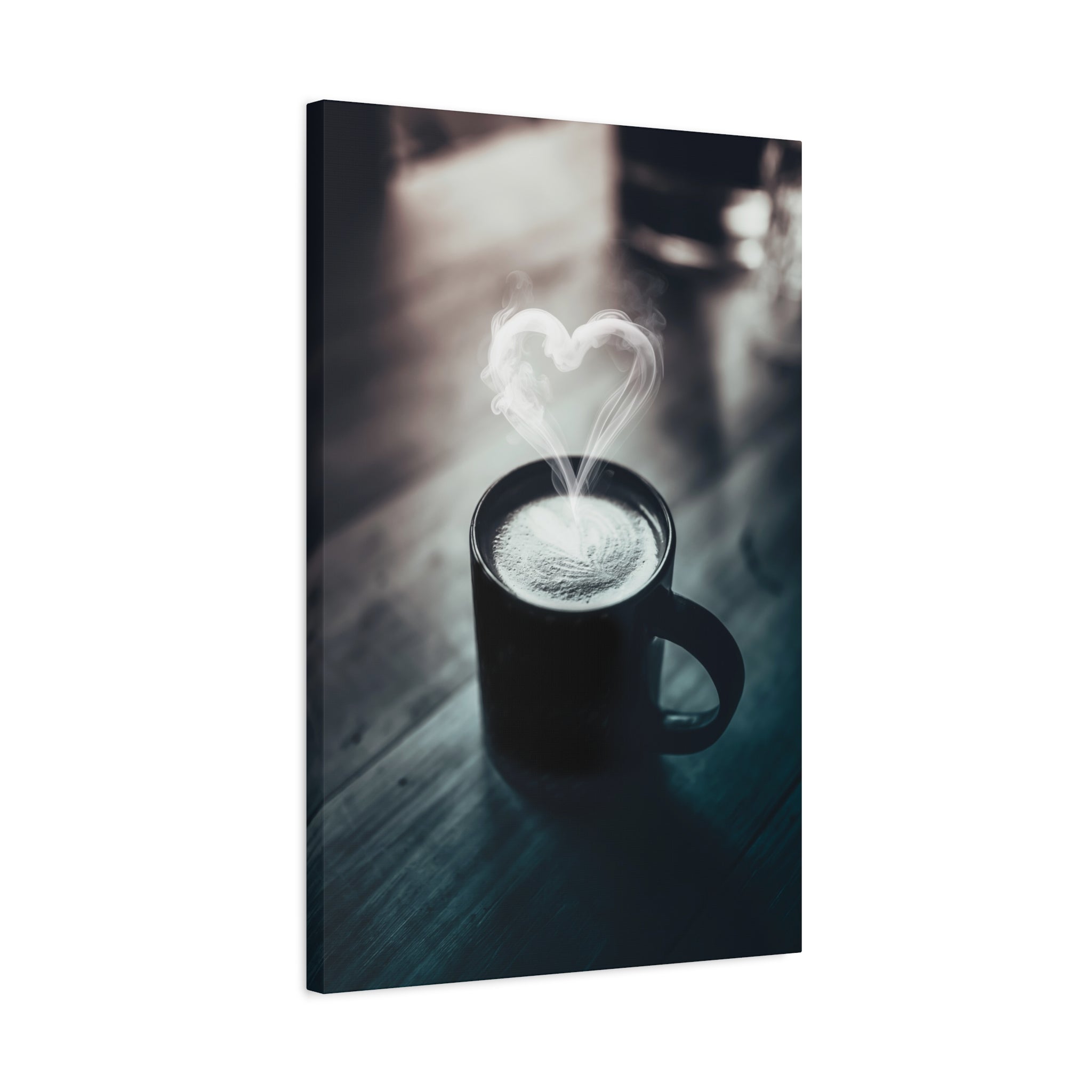 Coffee Love Canvas Wall Art - Aesthetic Kitchen Cafe Decor