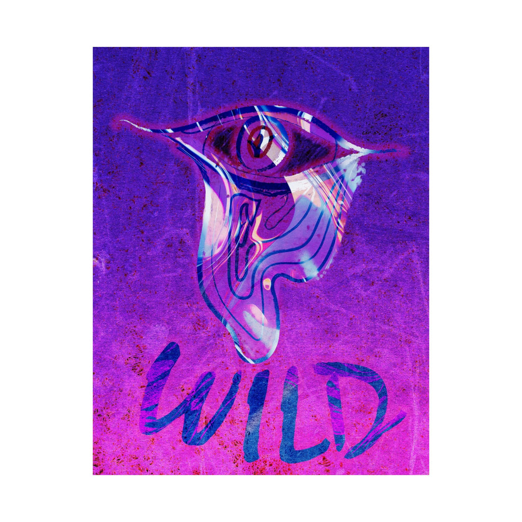 Wild Eye Matte Poster Print