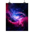 Light Nebula Poster Print - Cosmic Cloud Space Art