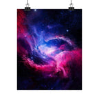 Light Nebula Poster Print - Cosmic Cloud Space Art