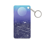 Nashville Skyline Keychain - Sunset Cityscape Acrylic Charm