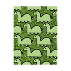Dino Rampage Poster - Dinosaur City Attack Art Print