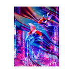 Japanese City Punk FX.2 Koi Attack Poster - Special Edition Matte Print