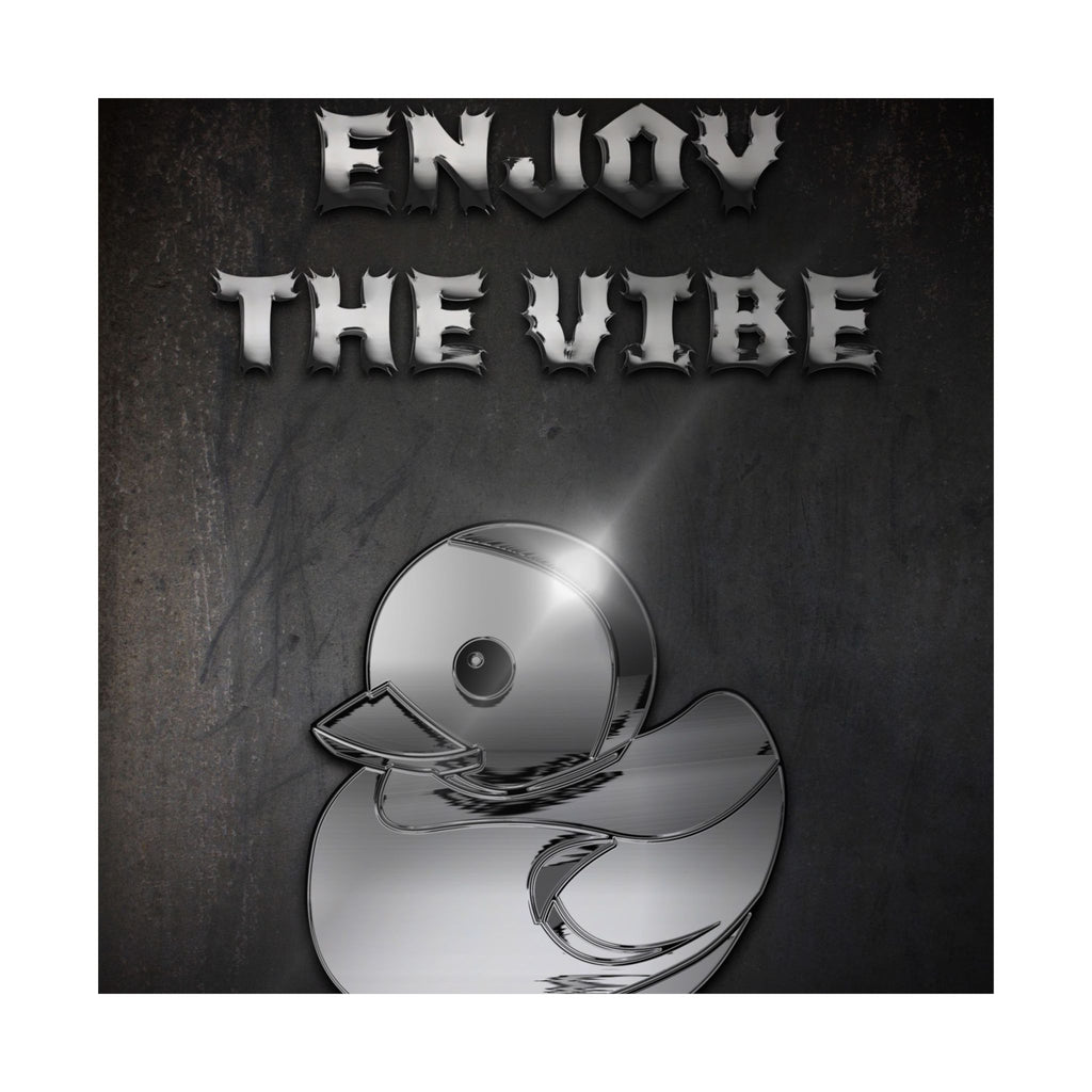 Enjoy the Vibe Poster - Aesthetic Typography Art Print
