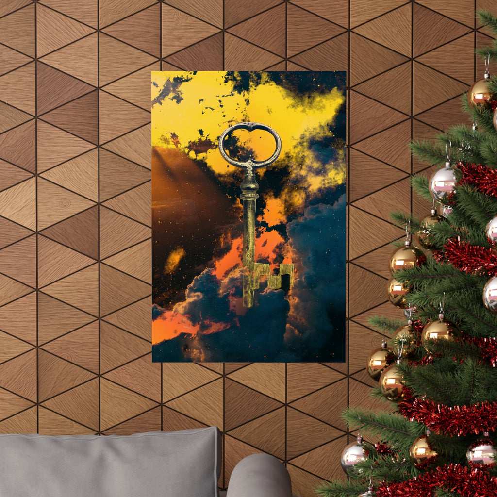 Key To The Kingdom Poster - Fantasy Mysterious Art Print