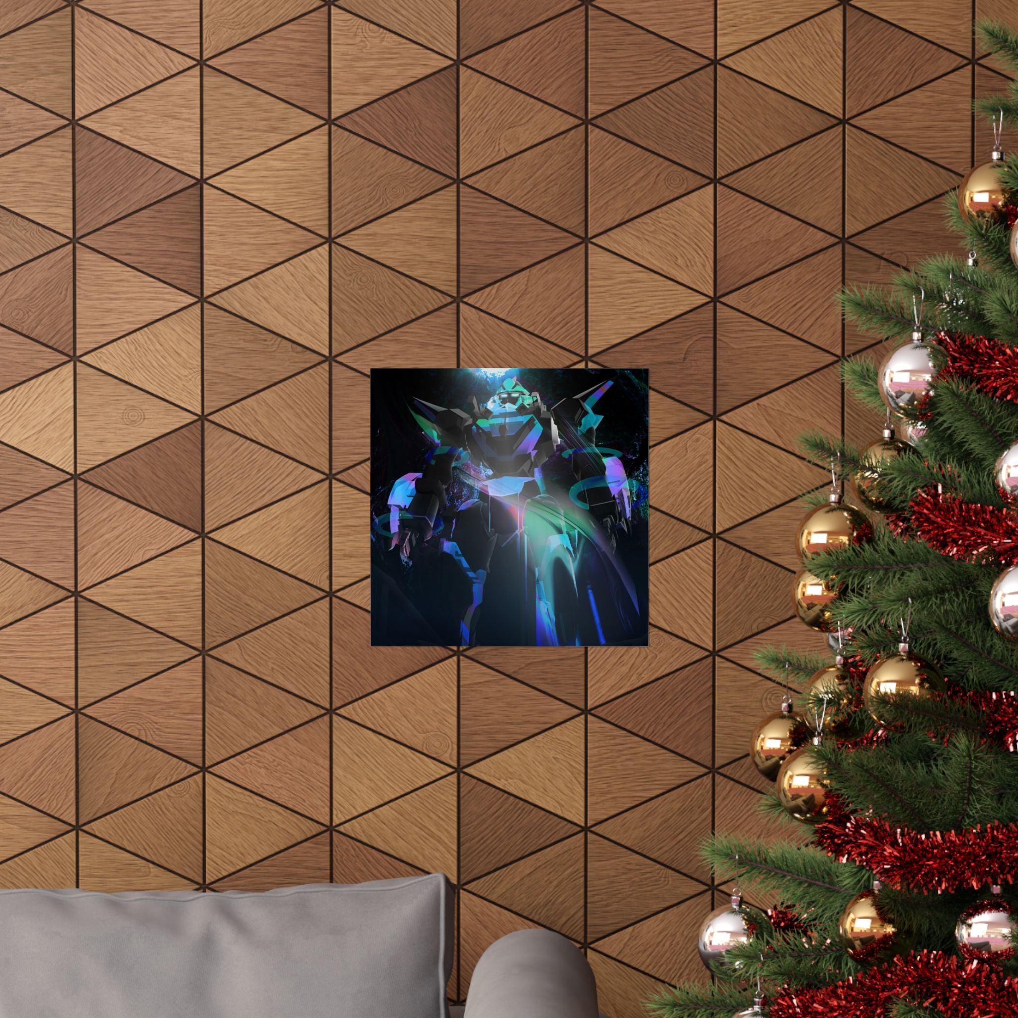 Top Secret Mech Matte Vertical Poster | Vibrant Colors & Stunning Design | Perfect for Men, Kids, and Anime Fans