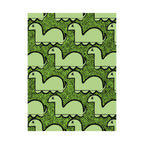Dino Rampage Poster - Dinosaur City Attack Art Print