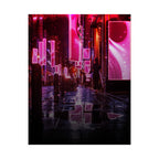 Japanese City Punk FX.3 Poster - Neon Tokyo Night Art Print