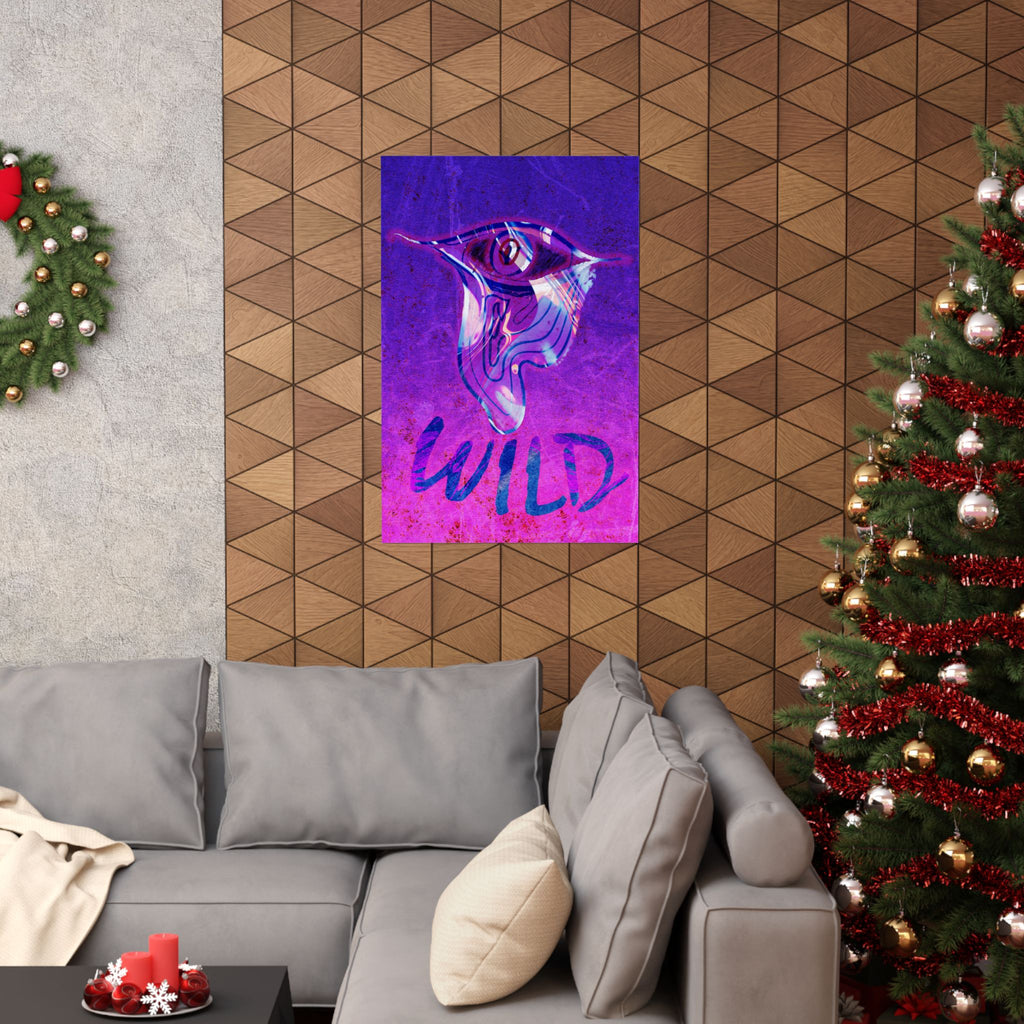 Wild Eye Matte Poster Print