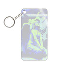 Stone Angel Vaporwave Acrylic Charm Keychain