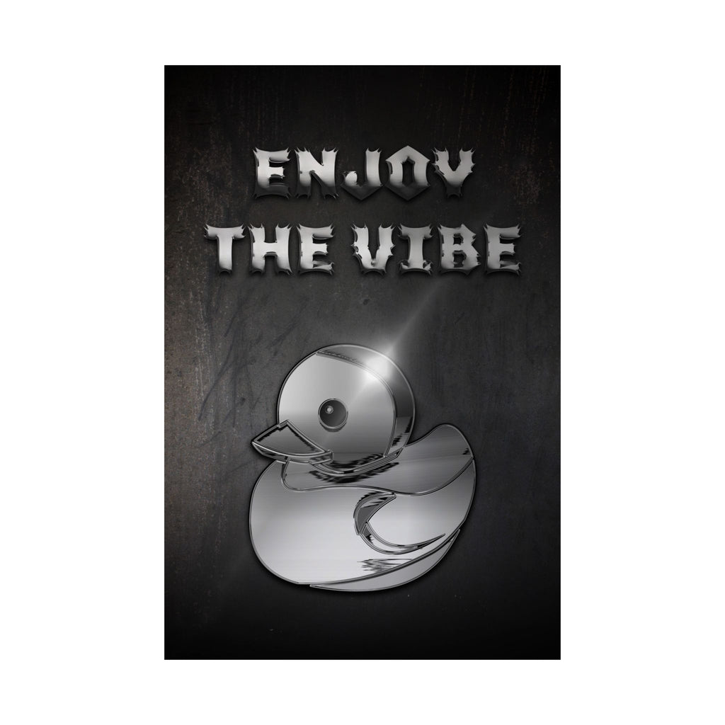 Enjoy the Vibe Poster - Aesthetic Typography Art Print