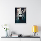 Coffee Love Framed Poster - Cozy Cafe Aesthetic Wall Art