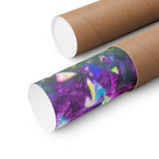 Trippy Cheetah Matte Poster Print