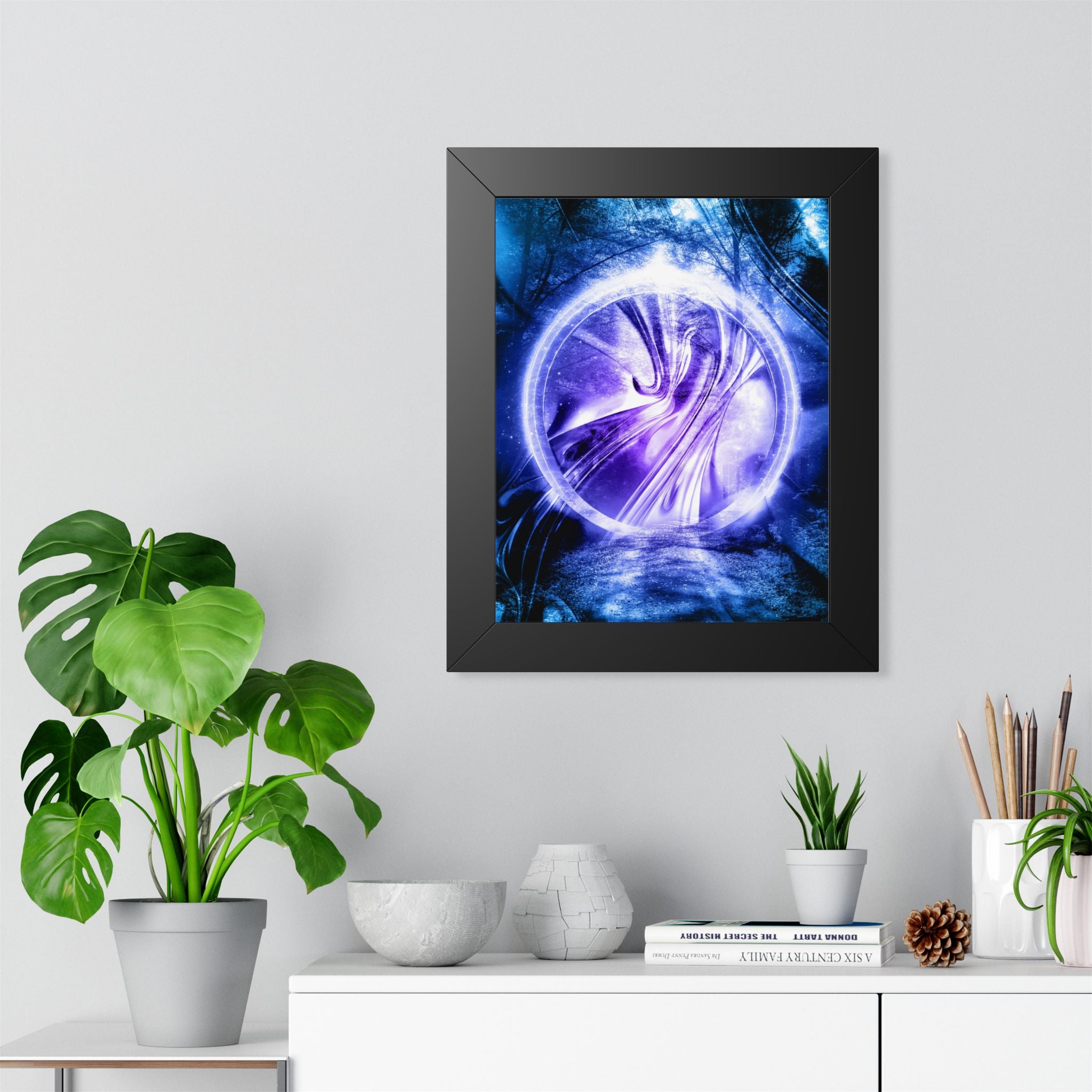 Lost Forest Magic Portal Poster - Ethereal Gateway Special Edition