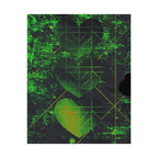 Retro Three Hearts Poster - Level One 8-Bit Gamer Art Print