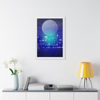 Chicago Cityscape Framed Poster - Skyline Wall Art