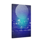 Chicago Skyline Canvas Wall Art - Illinois Cityscape Decor