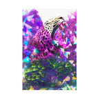 Trippy Cheetah Matte Poster Print