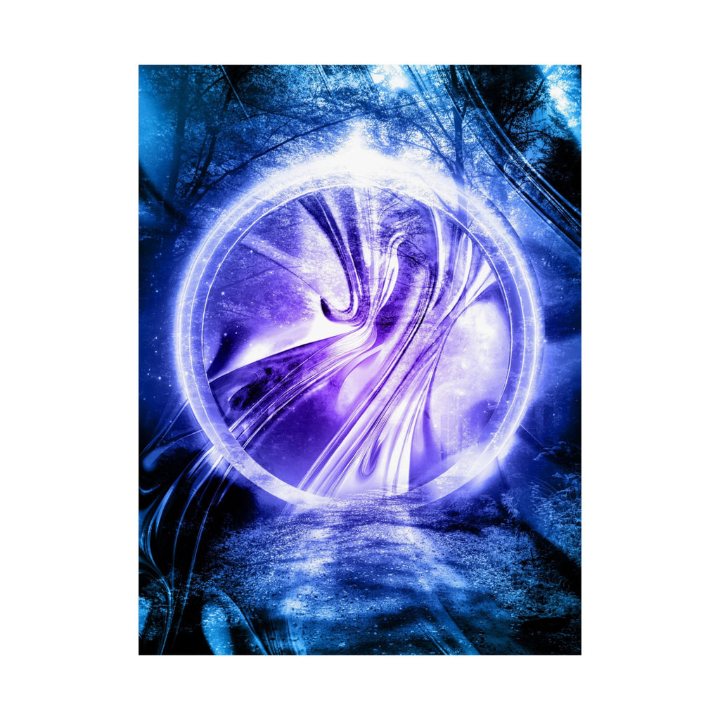 Lost Forest Magic Portal Poster - Special Edition Fantasy Art Print