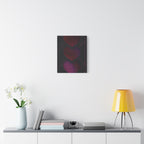 Three Hearts Level One Retro Gamer Canvas Art | Minimalist 8-Bit Pixel Love Wall Decor