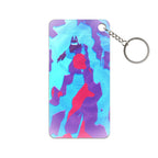Retro Ice Cave Keychain - Glacial Aesthetic Acrylic Charm