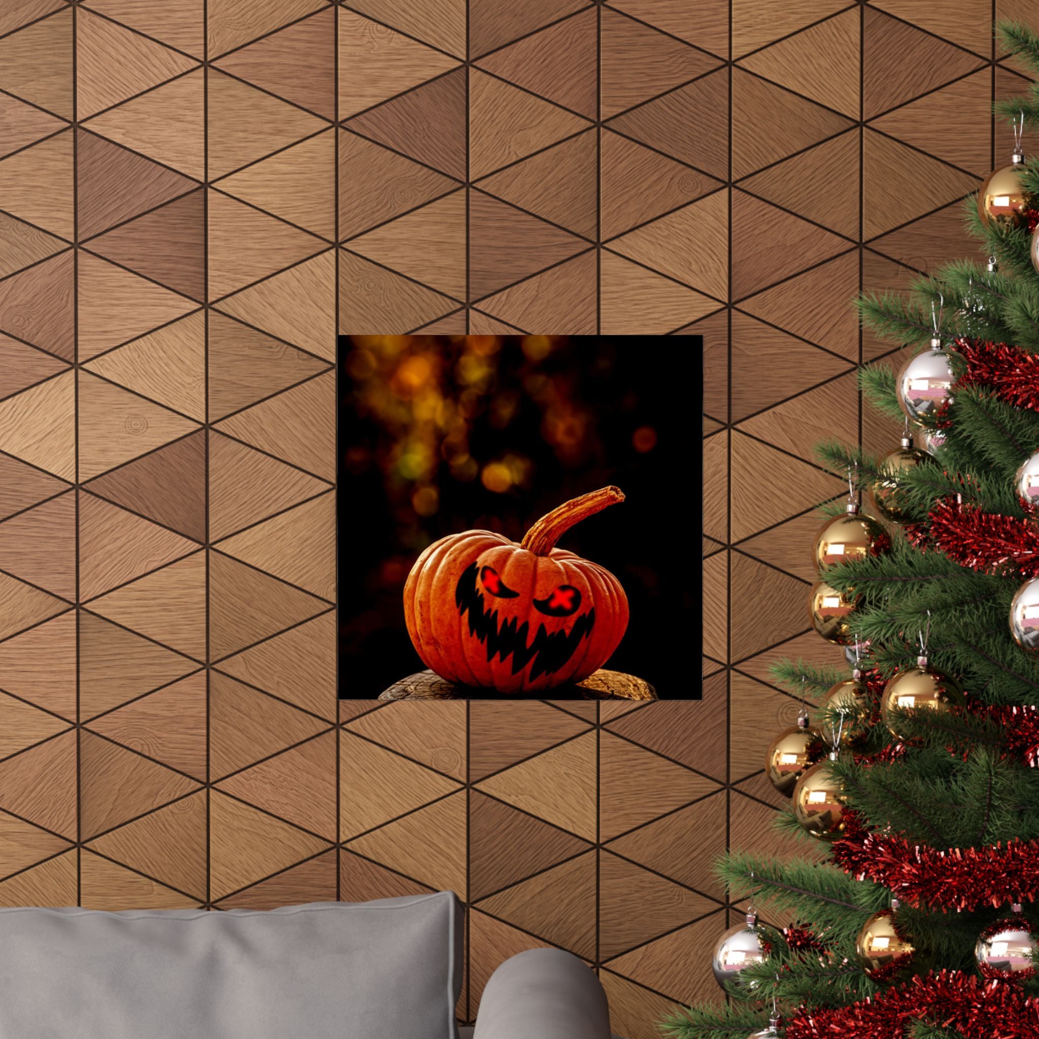 The Pumpkin Nightmare Matte Poster Print